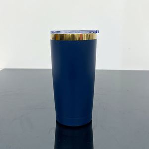 Vente en gros de gobelets à café plaqués or miroir de 20 oz, logo personnalisé, gobelet de 20 oz avec couvercle coulissant - Product Image 3