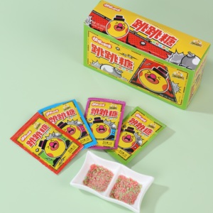 Bonbons pétillants colorés personnalisés, saveurs variées en un seul sachet, bonbons sauteurs, vente en gros, bonbons <span class=keywords><strong>de</strong></span> fête, promotion - Product Image 5