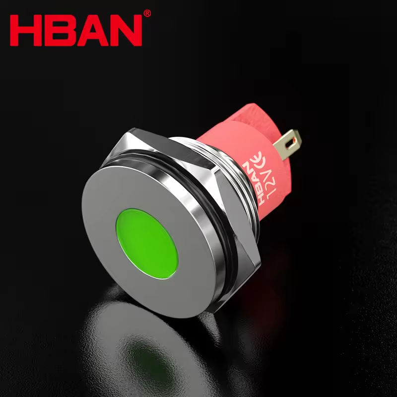 24 V| LED verte| Classe de protection IP67| Tête plate