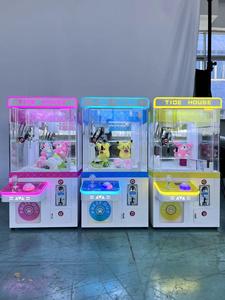 Di alta qualità simpatico orso gru macchina bambola giocattolo garanzia di 1 anno metallo di plastica a gettoni prezzo all'ingrosso di fabbrica per negozi di articoli da regalo - Product Image 4