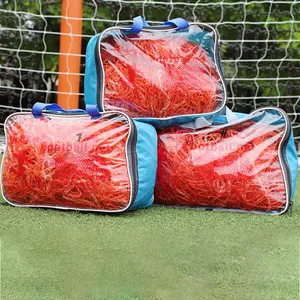 2024 nuevo Material de alta calidad competencia profesional <span class=keywords><strong>7</strong></span> jugadores polietileno duradero PE redes de portería de fútbol Red de fútbol - Product Image 1
