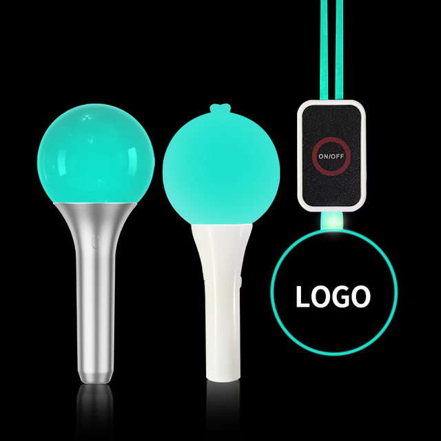 Longstargift Customized KPOP Fan Cheering RGB 433 Connection Reusable Long Lasting Multi-Color PET Material Indoor/Outdoor Use