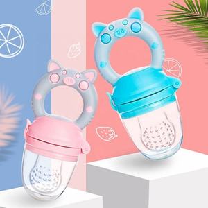 <span class=keywords><strong>Sucette</strong></span> d'alimentation pour bébé en silicone, idéale pour les fruits et légumes frais, distributeur de purée pour nourrissons - Vente chaude - Product Image 4