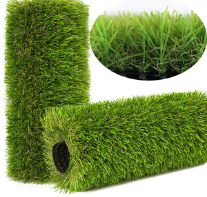 Gazon artificiel 2,0 m de large, rouleau de pelouse en polyéthylène vert, aménagement paysager de jardin, installation facile, style moderne, emballage de 20 m² - Product Image 1