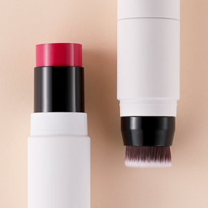 Colorete <span class=keywords><strong>en</strong></span> Barra <span class=keywords><strong>en</strong></span> <span class=keywords><strong>Crema</strong></span> con Brocha Rubor para Labios y Mejillas de Marca Privada - Product Image 4