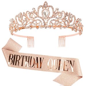 Décorations pour future maman, fête prénatale et Saint-Valentin : Couronne et écharpe à paillettes, non toxiques, pour intérieur/extérieur - Product Image 6