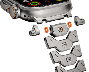 Bracelet de montre de luxe à dégagement rapide en acier inoxydable pour Apple Watch toutes séries 10/11 46 mm 49 mm - Product Image 6