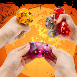 Juguete de goma antiestrés de rebote lento para Halloween, artículo de broma viral de gran venta en comercio transfronterizo - Product Image 2
