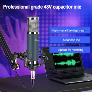 Biner-micrófono con cable V11, condensador profesional, estudio, 48V, con interfaz de Audio - Product Image 3
