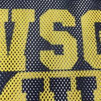 Maillot de football américain personnalisé avec design imprimé, en maille respirante, coupe ample et oversize