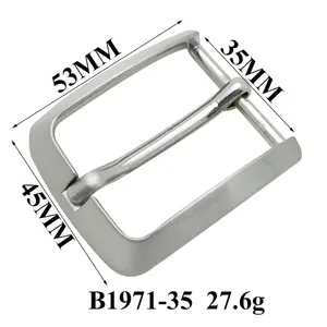 B1971-35 OEM manufacturer buckle factory made webbing leather use italian belt buckle custom makers for men lady woman