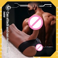 EU-Lager 3,5KG 27CM Tragbarer Männlicher Torso Sexpuppe für Frauen mit 17CM Dickem Realistischem Dildo TPE Lebensechter Penis Erwachsenen-Sexspielzeug