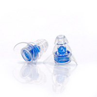 Bouchons d'oreilles en silicone liquide approuvés CE 23 dB, anti-bruit, réutilisables pour concerts et festivals de musique