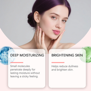 Almohadillas de gel tonificante de colágeno rosa hidratantes y humectantes, almohadillas de algodón redondas para limpieza facial y desmaquillante, 70 piezas - Product Image 3