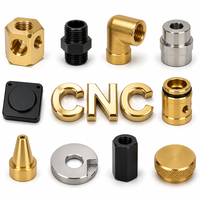 Pièces usinées CNC sur mesure en laiton, aluminium, acier inoxydable, usinage CNC, tournage, composants usinés de précision, OEM ODM