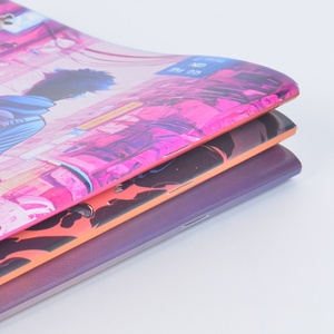 Cahier d'exercices d'illustration comique en couleur personnalisée Mecha Anime Cahier à couverture souple Cahier de notes cousu à selle <span class=keywords><strong>africaine</strong></span> - Product Image 5