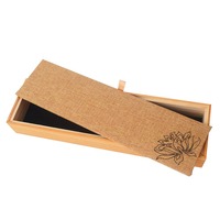 Boîte à bijoux/montres en tissu nylon, boîtier à revêtement UV coloré, pour colliers et bagues, offre spéciale, haut de gamme