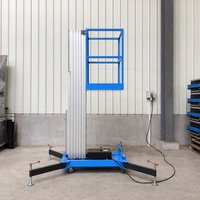 Plateforme élévatrice hydraulique mobile en aluminium pour atelier et réparation en hauteur