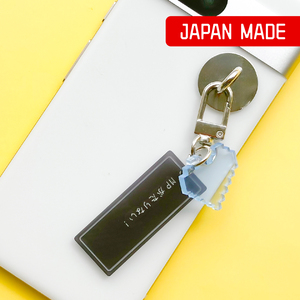 Breloque de téléphone en acrylique, cœur pixelisé 8 bits, style rétro, accessoire de jeu, sangle de téléphone, porte-clés, cadeau mignon, personnalisé, fabriqué au Japon, OEM ODM - Product Image 1