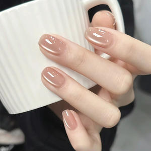 Autocollants pour ongles de style estival sophistiqué haut de gamme, effet œil de chat, faux ongles faits à la main, nouvelle arrivée, 30 pièces - Product Image 2