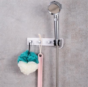 Porta doccia bagno senza punzone con <span class=keywords><strong>gancio</strong></span> <span class=keywords><strong>per</strong></span> doccia supporto multifunzione staffa a parete con <span class=keywords><strong>gancio</strong></span> senza accessori di perforazione - Product Image 1