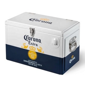 New Promotion Classic Eco-Friendly Camping Fishing Metal Cooler & Ice <b>Box</b> - Product Image 3