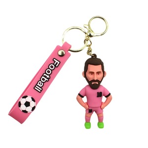 Mani Doll World and CUP หมายเลข10กระเป๋าฟุตบอลกีฬาคู่จี้ห้อยดาวอุปกรณ์แขวนพวงกุญแจ C Luo - Product Image 4