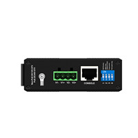 ONU Industrial Gigabit xPON PoE EPON/GPON 802.3at 30W para Riel DIN IP40 -40~75 ° Enrutamiento C L3