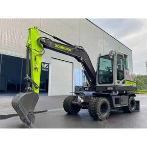 Prix d'usine ZOOMLION Excavatrice sur roues hydraulique de 7,5 tonnes 0,3 m³ ZE75WG Excavatrice mobile - Product Image 2