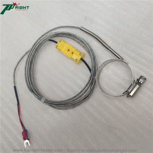 Sonde de température de type K en forme de pince et thermocouple de type K pour usage industriel, diamètre <span class=keywords><strong>80</strong></span> <span class=keywords><strong>mm</strong></span> - Product Image 3