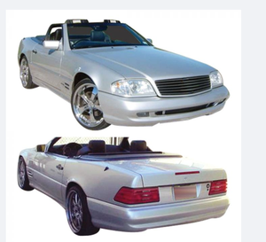 Kit de Carrosserie 4 Pièces Style <span class=keywords><strong>AMG</strong></span> de Haute Qualité R129 avec Pare-Chocs Avant et Arrière et Crochet de Remorquage pour Remplacement sur Modèles Benz Classe <span class=keywords><strong>SL</strong></span> de 90-02 - Product Image 3