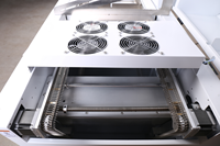 Four de Refusion à Air Chaud NeoDen IN12C pour Ligne de Production SMT, Courbe de Température Haute Précision, 12 Zones, pour Pâte à Souder