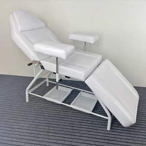 เตียงนวดเสริมความงามอเนกประสงค์แบบพับได้ สำหรับทำทรีตเมนต์ขนตา  พร้อมฐานเสริมความแข็งแรง  สำหรับทำไฮโดรเทอราปี  ทายาสี  และสัก - Product Image 5