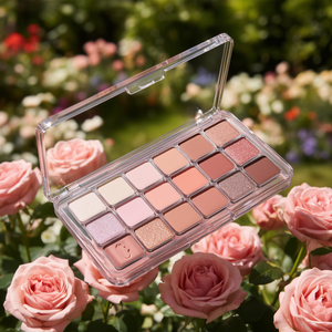 โปร อาย พาเลท แอร์ 02 โรส คอนเน็ค 12 สี อายแชโดว์เกาหลี เนื้อแมท ซาติน กลิตเตอร์ โรแมนติก โรส นู้ด ลุค - Product Image 3