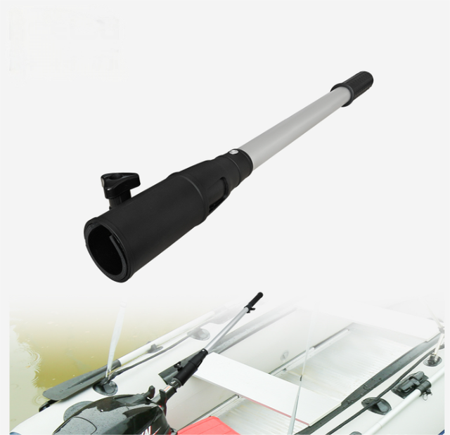 SOLAR MARINE Luxury Outboard Throttle Control Adjustable Telescopic Aluminum Lever with Drifting Feature for Water Sports