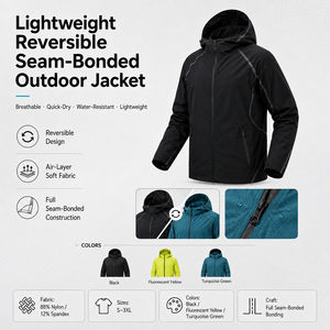 Chaqueta Táctica con Cierre de Cremallera para Primavera, Resistente al Viento, Personalizada, Ligera, Cálida, Impermeable, con Capucha, para <span class=keywords><strong>Hombre</strong></span>, de <span class=keywords><strong>Outlet</strong></span> de Fábrica - Product Image 4