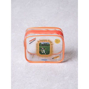 Porta animali domestici di lusso portatile per cani di piccola taglia Oxford stoffa PVC materiali trasparenti per cuccioli cerniera Design classico stampa all'aperto - Product Image 1