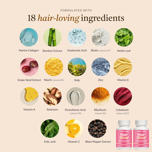 Capsules OEM pour la croissance des <span class=keywords><strong>cheveux</strong></span> avec collagène marin et acide hyaluronique, ingrédients naturels de qualité supérieure, nourrissent les <span class=keywords><strong>cheveux</strong></span> - Product Image 4