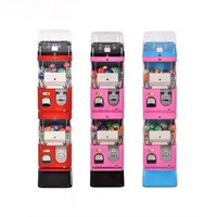 Distributeur automatique de capsules à œufs à double torsion SUNWAYT SW-SH3, en métal, avec écran d'affichage, fonctionnant à pièces, version anglaise, 110/220V, vente en gros