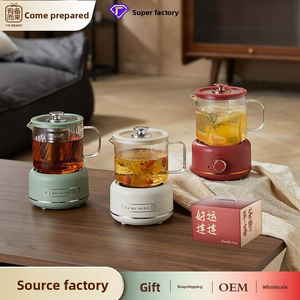 Bouilloire Électrique en Verre pour Thé, Pot de Santé, Bouilloire à Herbes, Cuiseur Automatique de Soupe et de Porridge, Température Constante, Utilisation Bureau et Domicile - Product Image 5