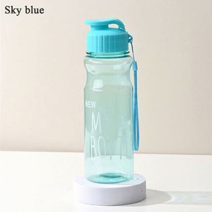 550ml Eco-Friendly Durable Reusable PET Sports Water <b>Bottle</b> Large Capacity Transparent Portable Outdoor Camping Gift Classic - Product Image 6