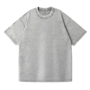 Camiseta Personalizada con Efecto Desgastado Snowflake, 240gsm, Algodón Pesado, Estilo Oversize, Vintage, Streetwear - Product Image 6