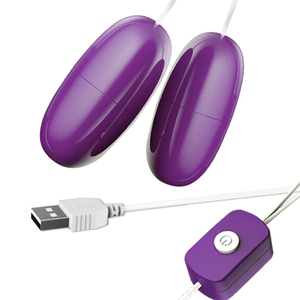 USB Charged Female Masturbator Silent Double Jump with Frequency Conversion <b>Vibrators</b> Sex Toys for Women - Product Image 3