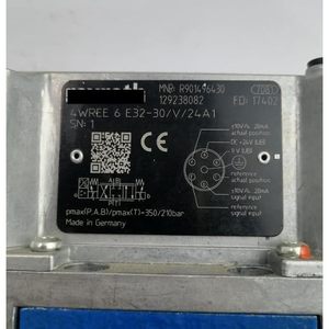 Vanne proportionnelle Rexroth 4WREE6 30 V 24A1, commande hydraulique, fabriquée en Allemagne - Product Image 1