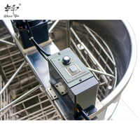 Imker liefert Haushalt Hand-Push Vier Rahmen Edelstahl Elektro Radial Honig Extraktor Filter /Hand Push Honig Auto