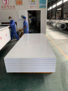 Nhà Máy Cạnh Tranh Giá Kim Loại Vật Liệu Xây Dựng Trọng Lượng Nhẹ Cách Nhiệt <span class=keywords><strong>Sip</strong></span> <span class=keywords><strong>Eps</strong></span> Bánh Sandwich Bảng Điều Chỉnh Cho Bệnh Viện Tường Mái - Product Image 4