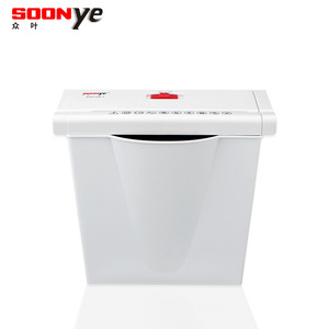 Trituradora de Papel Soonye WS0106-T, Mini Trituradora Eléctrica de Escritorio, Silenciosa y Portátil para Uso en el Hogar y la Oficina - Product Image 5