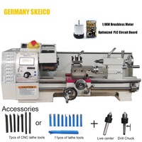 Je Wilt Lage Prijs Borstelloze Motor Kleine Hobby Metalen Draaibank Wm 210V Spindel Boring 38Mm