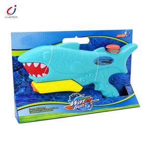 Pistol Air Mainan Anak Chengji Bentuk Hiu, Permainan Menembak Air Musim Panas untuk Anak di Luar Ruangan, Pistol Air Hiu Kartun Plastik - Product Image 6
