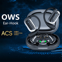 Écouteurs sans fil sportifs Q16S à crochet d'oreille ouvert, avec traduction IA et certification CE FCC RoHS, casque Bluetooth électronique pour le fitness – Nouveauté TikTok en promotion